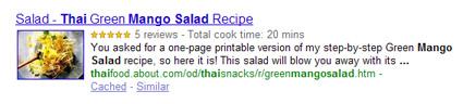 Cocinando con Google (II)