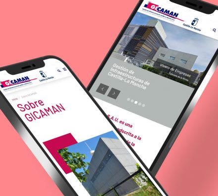 Gicaman - web mobile