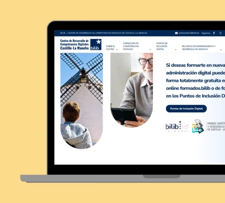 Bilib. Diseño web