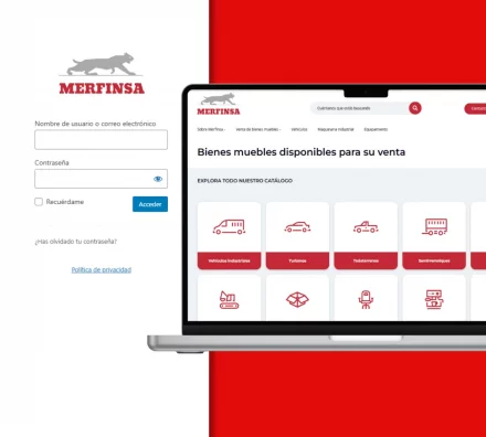 Merfinsa. Diseño área privada