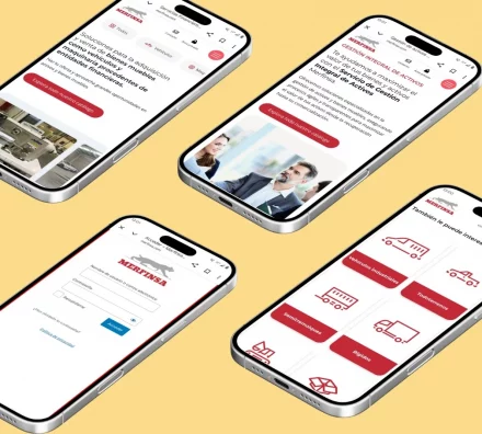 Merfinsa. Diseño web móvil