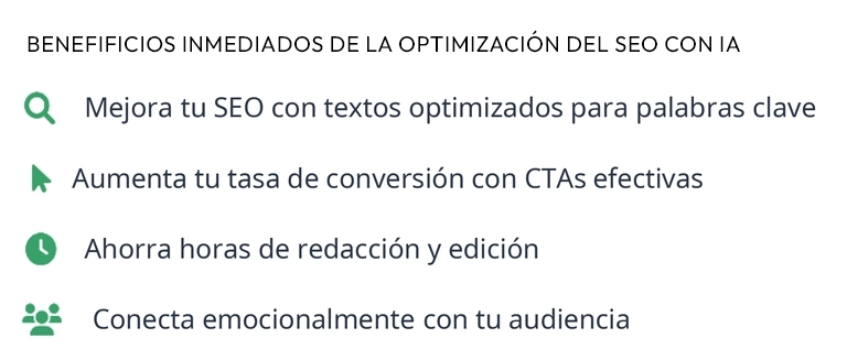 Beneficios de la optimización del SEO con inteligencia artificial