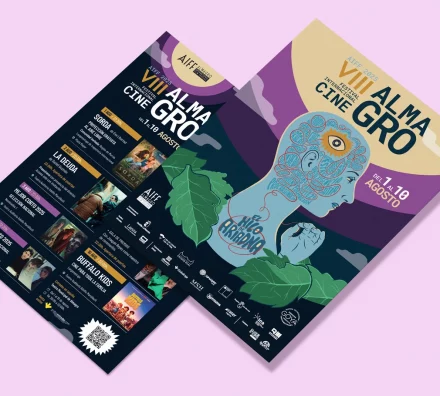 Festival Internacional de Cine de Almagro 2025 - Flyer programa