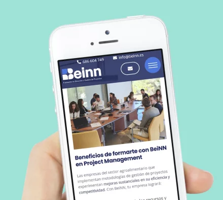 Beinn. diseño web movil